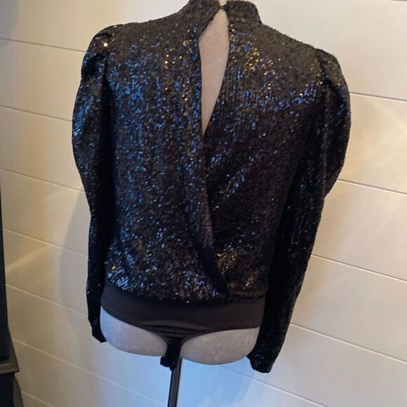 Rachel Zoe sequined bodysuit - Picture 6 of 10